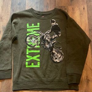 💚 Motocross Crewneck Sweatshirt
